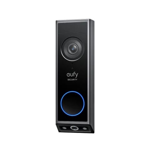 ⁨Dzwonek do drzwi video doorbell E340 czarny⁩ w sklepie Wasserman.eu