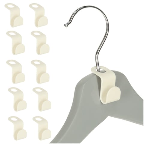 ⁨Hooks, hooks for hangers, organizer for wardrobe 10pcs.⁩ at Wasserman.eu