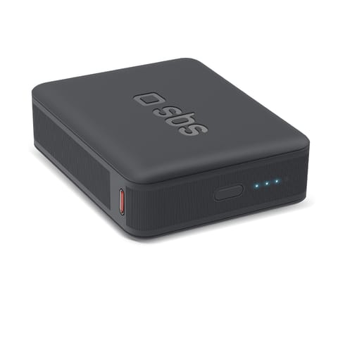 ⁨Powerbank 10000 mAh Power Delivery - czarny⁩ w sklepie Wasserman.eu