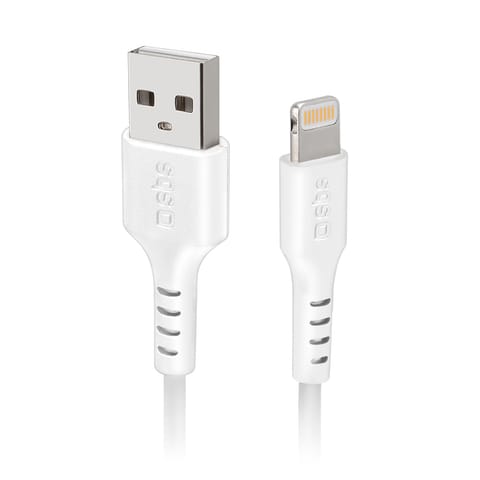 Kabel przewód USB-A - iPhone Lightning - biały w sklepie Wasserman.eu