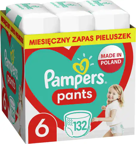 ⁨Pampers Pants Junge/Mädchen 6 132 Stück(e)⁩ im Wasserman.eu