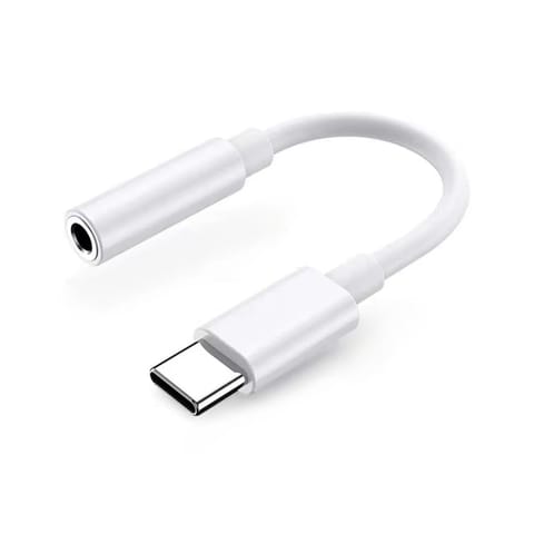 ⁨Adapter do słuchawek Samsung DAC USB-C - mini jack 3.5mm - biały⁩ w sklepie Wasserman.eu