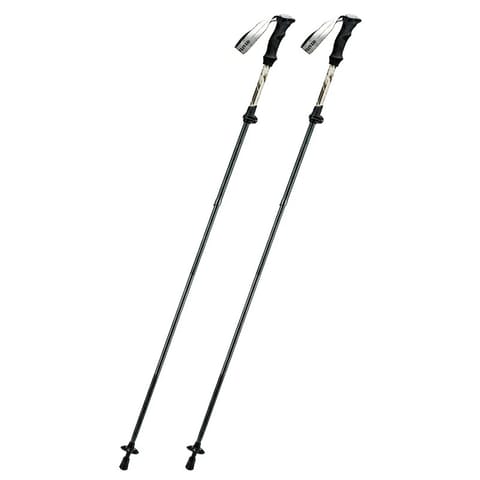 ⁨Kijki trekkingowe nordic walking aluminiowe 110 - 130 cm - brązowe⁩ w sklepie Wasserman.eu