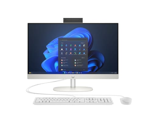 ⁨Komputer All-in-One HP ProOne 240 G10 (23.8"/integ/16GB/SSD512GB/W11P/Srebrno-czarny)⁩ w sklepie Wasserman.eu