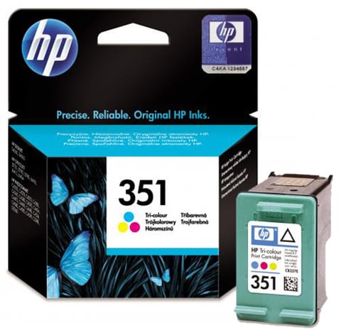 ⁨Tusz CB337EE, HP 351, color, 3,5ml oryginalny⁩ w sklepie Wasserman.eu