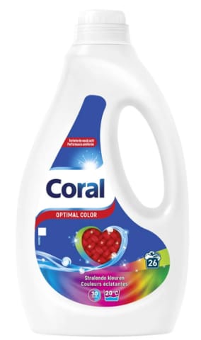 ⁨Coral Optimal Color Żel do Prania 26 prań⁩ w sklepie Wasserman.eu