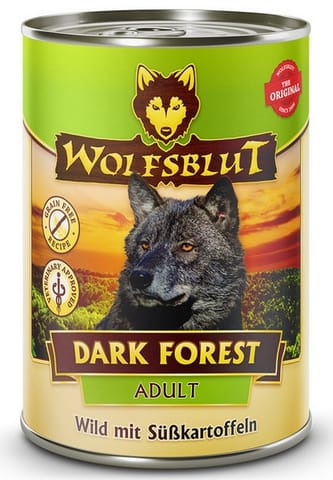 ⁨Wolfsblut Dog Dark Forest - dziczyzna i bataty puszka 395g⁩ w sklepie Wasserman.eu