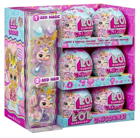 ⁨Doll L.O.L. Surprise Unicorn Display 12 pcs⁩ at Wasserman.eu