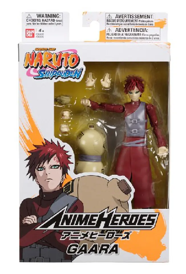 ⁨ANIME HEROES NARUTO - GAARA⁩ at Wasserman.eu