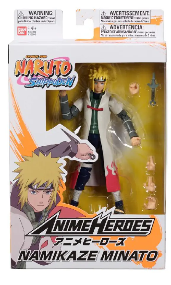 ANIME HEROES NARUTO - NAMIKAZE MINATO at Wasserman.eu