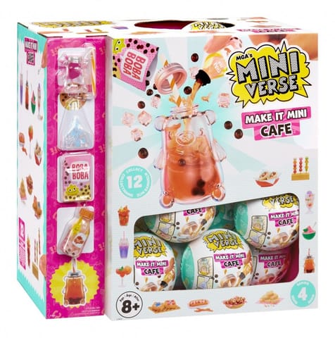 ⁨Figures Miniverse Make It Mini Foods: Cafe Display 24 pcs⁩ at Wasserman.eu