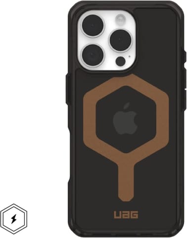 ⁨Etui UAG Plyo MagSafe do iPhone 16 Pro Czarny/Brązowy⁩ w sklepie Wasserman.eu