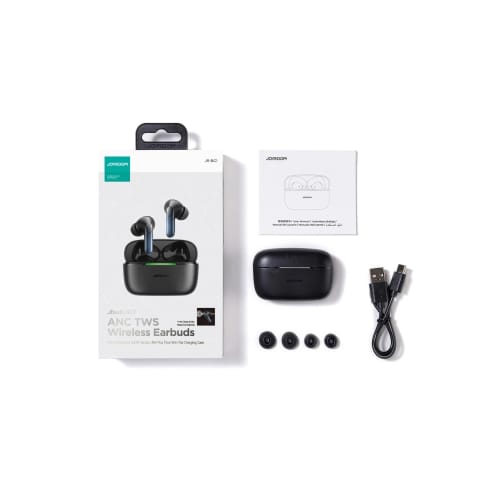 Słuchawki TWS Joyroom Jbuds JR-BC1 ANC Bluetooth 5.3 – Czarne w sklepie Wasserman.eu