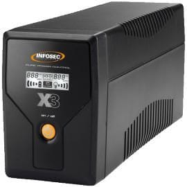 ⁨Infosec X3 EX 1000 LCD USB FR/SCHUKO⁩ w sklepie Wasserman.eu