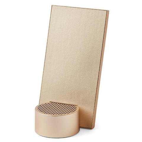 ⁨Lexon City Energy Pro Ładowarkaindukcyjna 10W z głośnikiem bluetooth jasnozłoty/soft gold LD145D9⁩ w sklepie Wasserman.eu