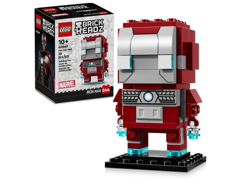 ⁨Bricks BrickHeadz 40669 Iron Man MK5 Figure⁩ at Wasserman.eu