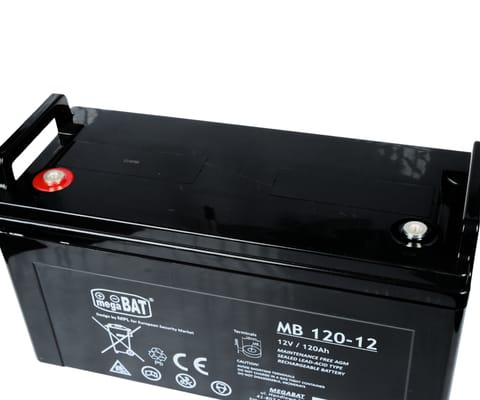 MPL megaBAT MB 120-12 UPS battery Sealed Lead Acid VRLA AGM 12 V 120 Ah Black at Wasserman.eu