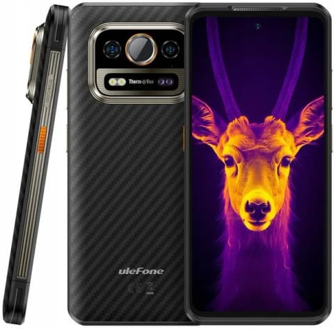 ⁨Smartphone Ulefone Armor 25T Pro 5G 6GB/256GB (Frost Black) bez ładowarki⁩ w sklepie Wasserman.eu