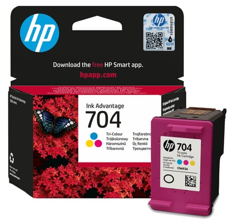 Tusz HP 704 Trójkolorowy CN693AE oryginalny w sklepie Wasserman.eu