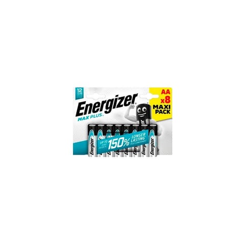 ⁨Baterie alkaliczne LR6/AA blister 8szt. ENERGIZER MAX PLUS⁩ w sklepie Wasserman.eu