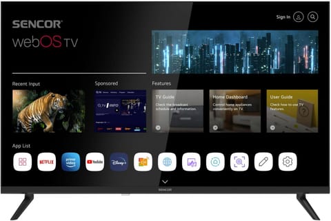 ⁨Telewizor 32 cale Smart webOS LG SLE 32S803B DVB-T/T2/C/S/S2 BT5⁩ w sklepie Wasserman.eu