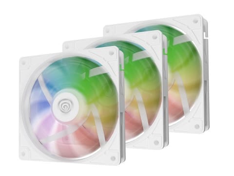 ⁨Fan Genesis OXAL 120 ARGB 3-PACK white⁩ at Wasserman.eu
