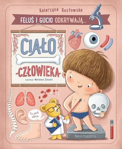 ⁨Book Feluś and Gucio discover... The human body⁩ at Wasserman.eu