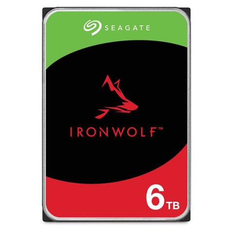 ⁨Seagate IRONWOLF 6TB NAS 3.5IN 6GB/S⁩ w sklepie Wasserman.eu