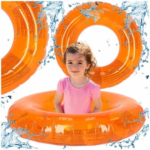 ⁨Kółko do pływania koło dmuchane dla dzieci BESTWAY 36022 pomarańczowe 51cm⁩ w sklepie Wasserman.eu