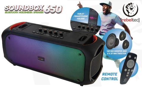 ⁨Głośnik Bluetooth FM/USB SoundBox 650⁩ w sklepie Wasserman.eu