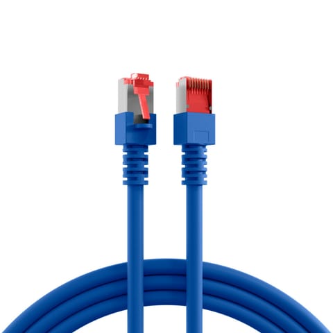 ⁨Patchcord SFTP Cat.6 LSZH niebieski K5513.1 /1m/⁩ w sklepie Wasserman.eu