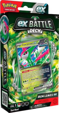 ⁨Karty Tapu Iron Leaves Ex Battle Deck⁩ w sklepie Wasserman.eu