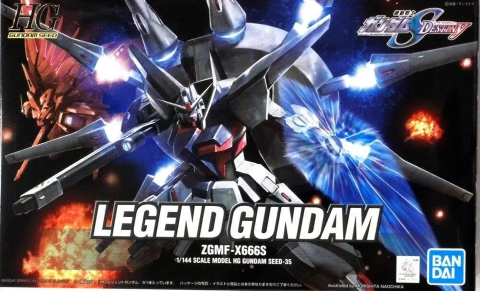 ⁨HG 1/144 LEGEND GUNDAM⁩ at Wasserman.eu