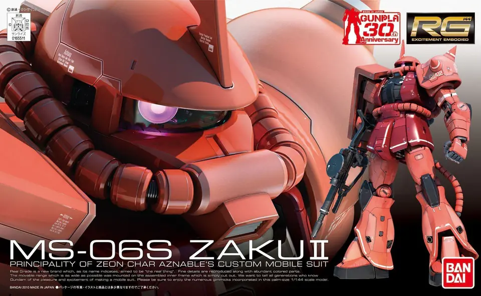 RG 1/144 MS-06S ZAKU II w sklepie Wasserman.eu