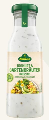 ⁨Kühne Joghurt & Gartenkräuter Dressing 250 ml⁩ w sklepie Wasserman.eu