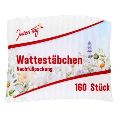⁨Jeden Tag Patyczki Higieniczne 160 szt.⁩ w sklepie Wasserman.eu