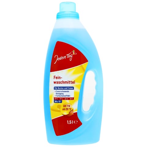 ⁨Jeden Tag Łagodny Płyn do Prania 1,5 l⁩ w sklepie Wasserman.eu