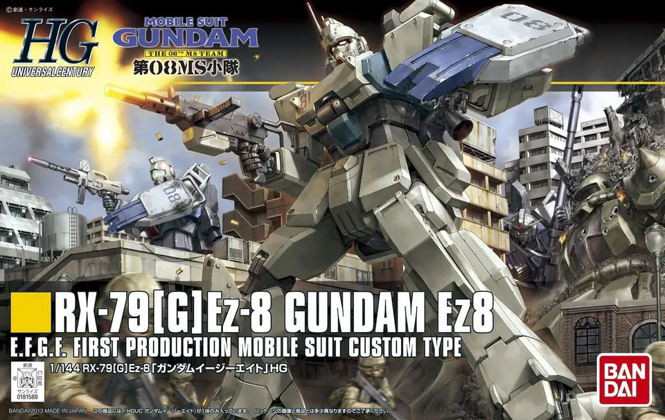 ⁨HGUC 1/144 RX-79(G) Ez-8 GUNDAM Ez8⁩ at Wasserman.eu