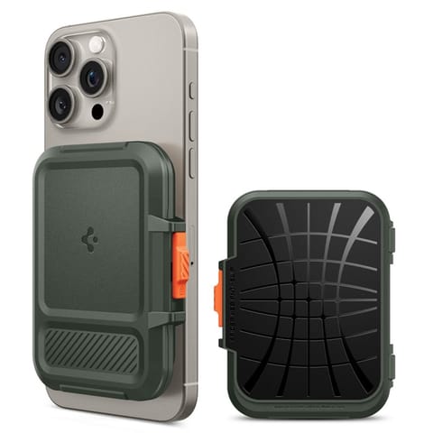 Spigen Lock Fit MagSafe - Portfel magnetyczny (Military Green) w sklepie Wasserman.eu