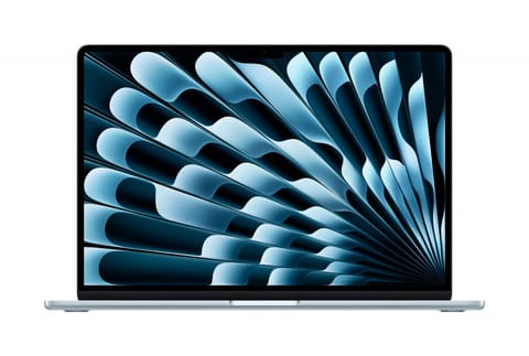 ⁨MacBook Air 15.3 cala: M4 10/10, 16GB, 512GB - Błękitny⁩ w sklepie Wasserman.eu