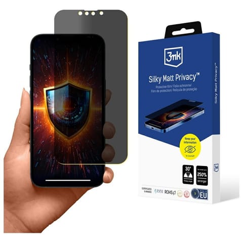 ⁨Folia prywatyzująca 3MK Silky Matt       Privacy do Apple iPhone 14⁩ w sklepie Wasserman.eu