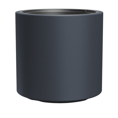Doniczka mrozoodporna HEOS - antracytowa, z wkładem, pojemność 31 L, DBHER470 w sklepie Wasserman.eu