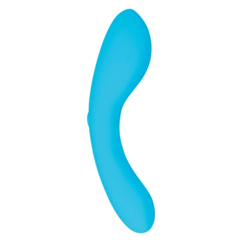 ⁨Swan Mini Swan Wand Niebieski - kompaktowa rożdżka USB, silikonowa, LED⁩ w sklepie Wasserman.eu