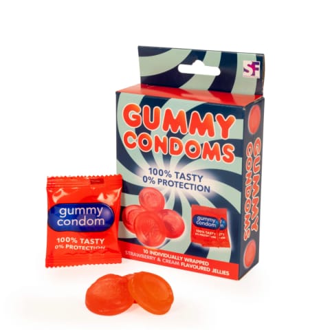 ⁨Spencer & Fleetwood Żelki owocowe truskawkowe 10 szt. 120g kształt tematyczny⁩ w sklepie Wasserman.eu
