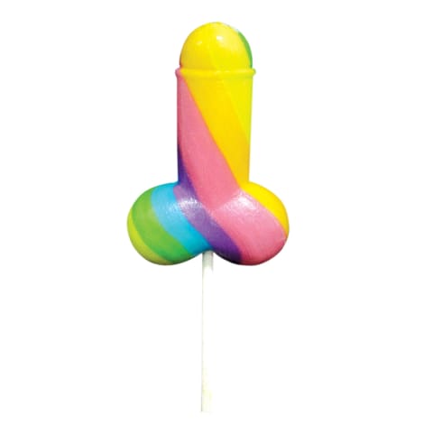 ⁨Candyprints Rainbow Fruit Lollipop kolorowy smak owocowy 85g⁩ w sklepie Wasserman.eu