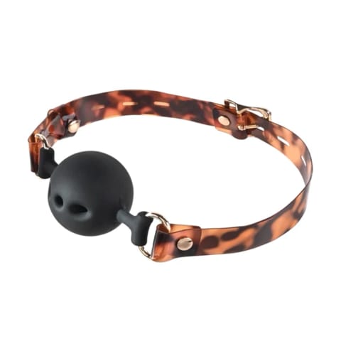 Sportsheets Amber Ball stylowy knebel z regulowanym paskiem i otworami w sklepie Wasserman.eu