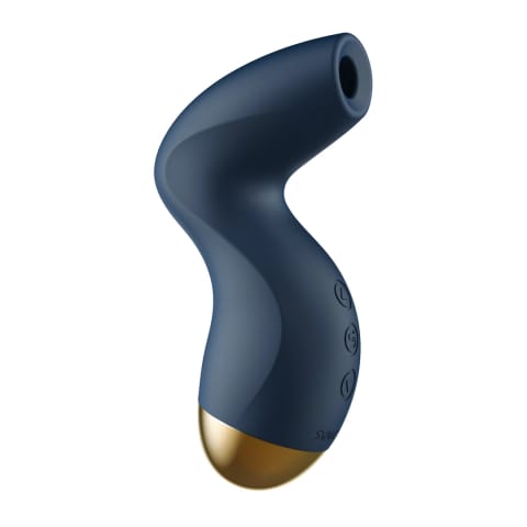 ⁨Svakom Pulse Pure urządzenie do masażu ciemnoniebieskie, 5 trybow, silikon⁩ w sklepie Wasserman.eu