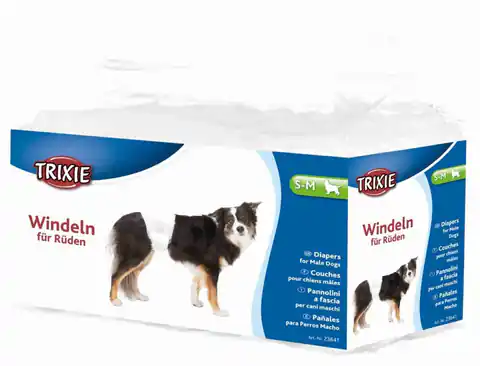 ⁨TRIXIE - pieluchy dla psów - rozmiar: S-M 23641⁩ w sklepie Wasserman.eu