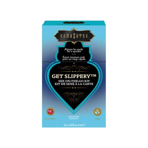 Kama Sutra Sex To Go Get Slippery - Zestaw nawilżający w saszetkach w sklepie Wasserman.eu