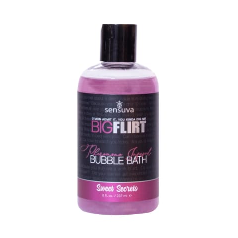 ⁨Sensuva Big Flirt Bubble Bath Sweet Secrets płyn do kąpieli z feromonami 237ml⁩ w sklepie Wasserman.eu
